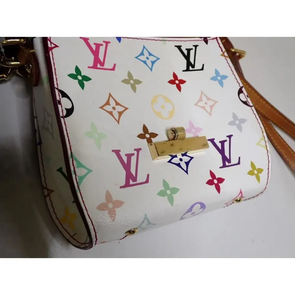 Louis Vuitton Multicolor Heartbreaker Bag Monogram Crossbody Vintage White LV